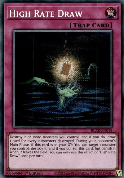 High Rate Draw [BLAR-EN018] Secret Rare | Exor Games Summserside
