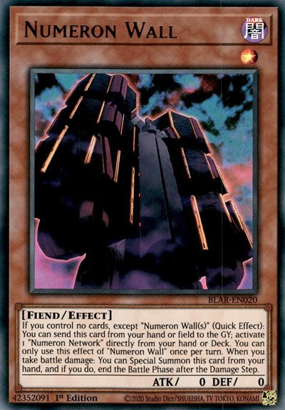 Numeron Wall [BLAR-EN020] Ultra Rare | Exor Games Summserside