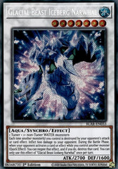 Glacial Beast Iceberg Narwhal [BLAR-EN033] Secret Rare | Exor Games Summserside