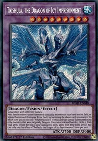 Trishula, the Dragon of Icy Imprisonment [BLAR-EN048] Secret Rare | Exor Games Summserside