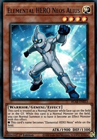 Elemental HERO Neos Alius [BLAR-EN053] Ultra Rare | Exor Games Summserside