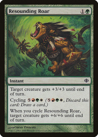 Resounding Roar [Shards of Alara] | Exor Games Summserside