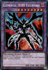 Elemental HERO Escuridao [BLAR-EN056] Secret Rare | Exor Games Summserside