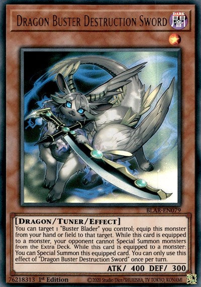 Dragon Buster Destruction Sword [BLAR-EN079] Ultra Rare | Exor Games Summserside