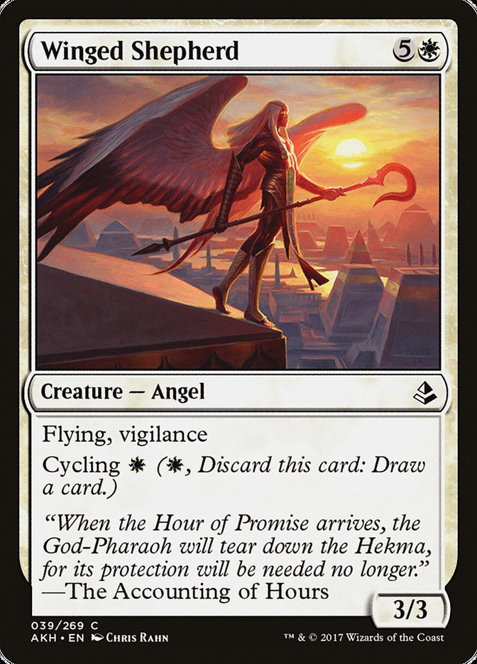 Winged Shepherd [Amonkhet] | Exor Games Summserside