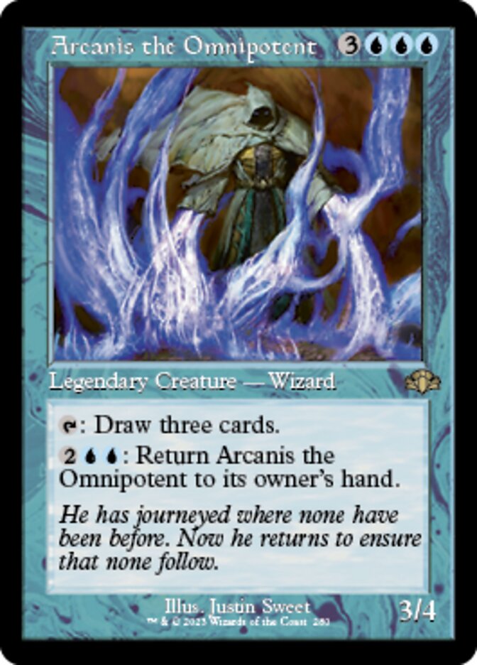 Arcanis the Omnipotent (Retro) [Dominaria Remastered] | Exor Games Summserside