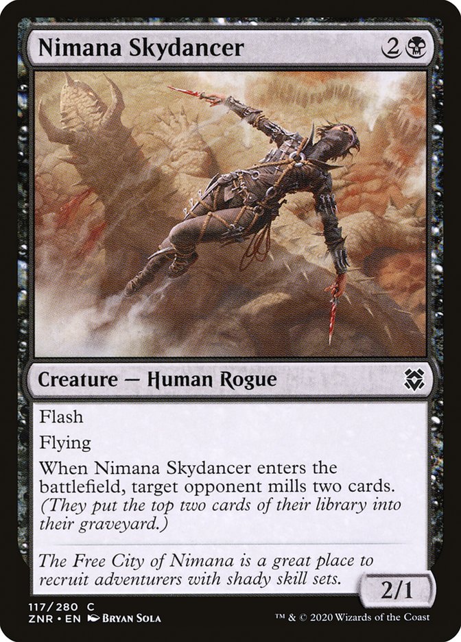 Nimana Skydancer [Zendikar Rising] | Exor Games Summserside