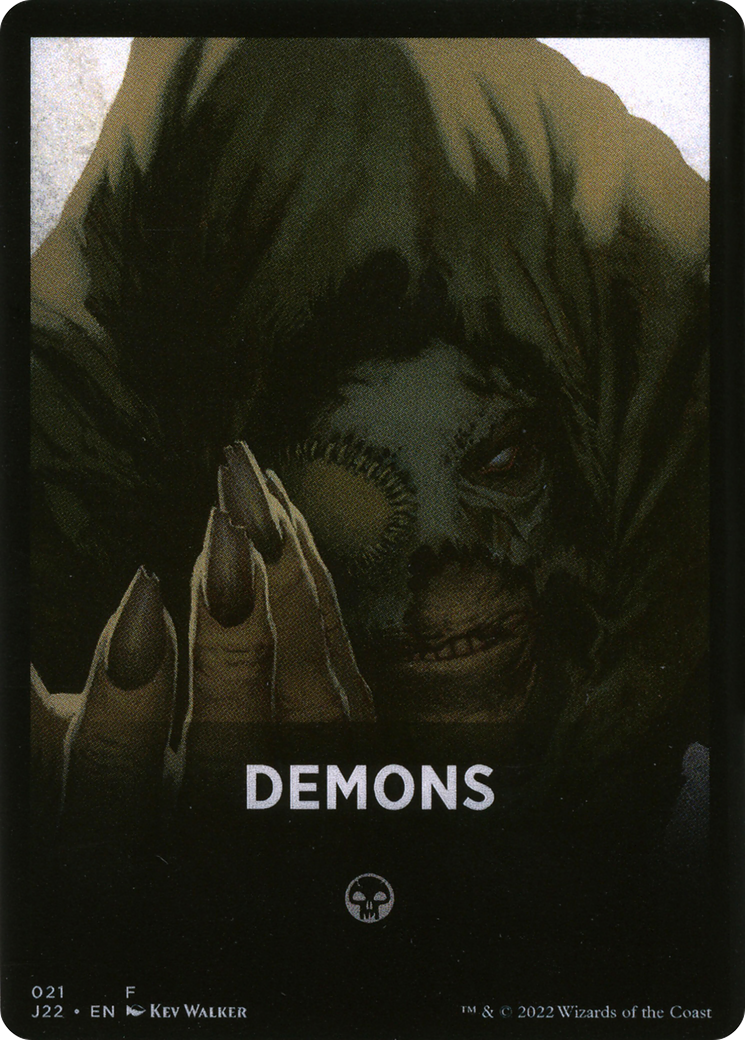 Demons Theme Card [Jumpstart 2022 Front Cards] | Exor Games Summserside