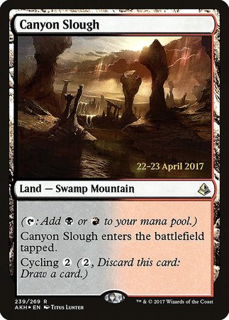 Canyon Slough [Amonkhet Promos] | Exor Games Summserside