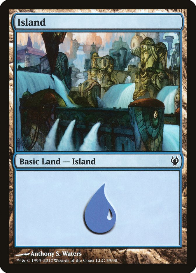 Island (39) [Duel Decks: Izzet vs. Golgari] | Exor Games Summserside