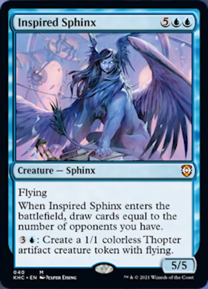 Inspired Sphinx [Kaldheim Commander] | Exor Games Summserside