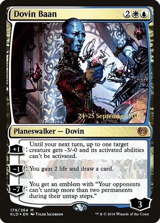 Dovin Baan [Kaladesh Promos] | Exor Games Summserside