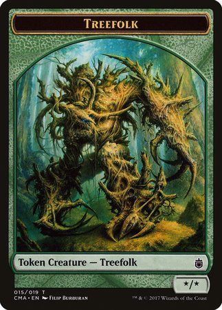 Treefolk Token (015) [Commander Anthology Tokens] | Exor Games Summserside