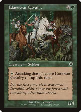 Llanowar Cavalry [Invasion] | Exor Games Summserside