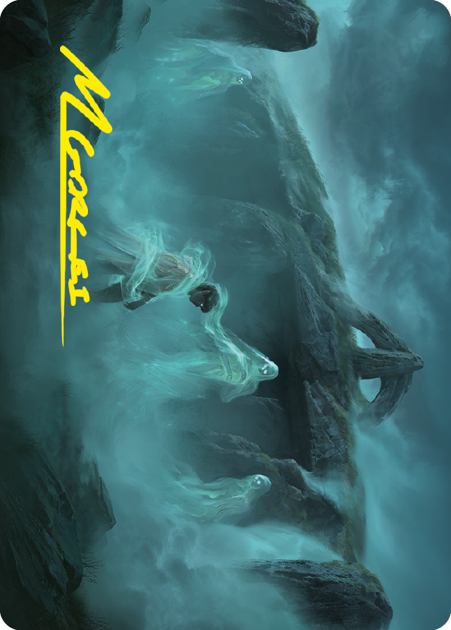 Fog on the Barrow-Downs Art Card (Gold-Stamped Signature) [The Lord of the Rings: Tales of Middle-earth Art Series] | Exor Games Summserside