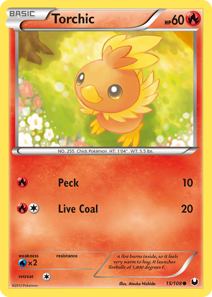 Torchic (15/108) [Black & White: Dark Explorers] | Exor Games Summserside