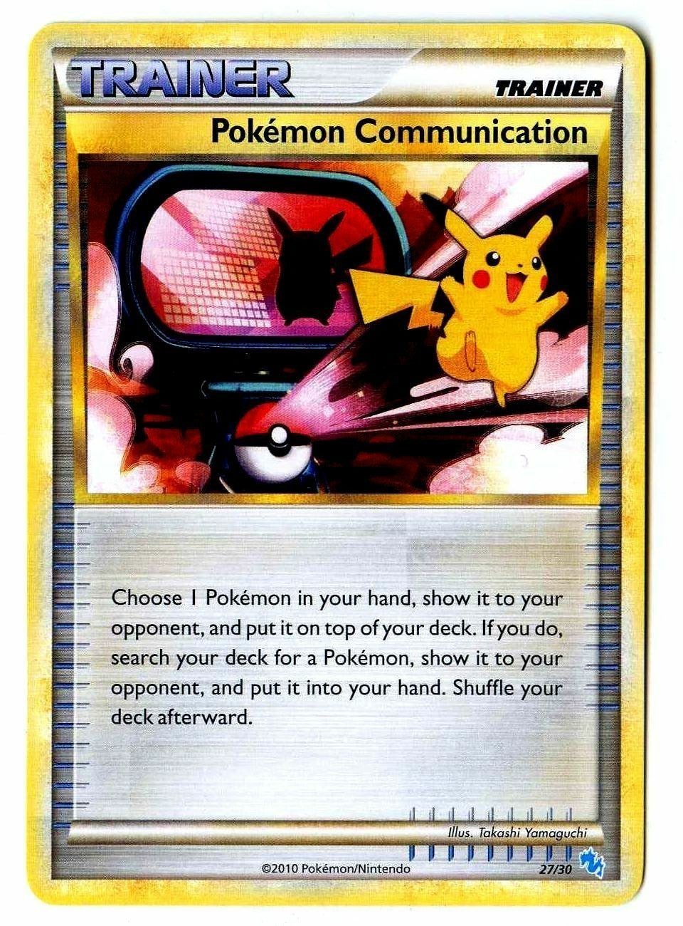 Pokemon Communication (27/30) [HeartGold & SoulSilver: Trainer Kit - Gyarados] | Exor Games Summserside