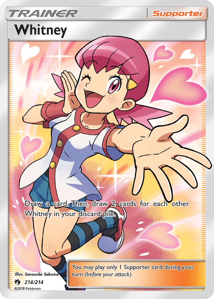 Whitney (214/214) [Sun & Moon: Lost Thunder] | Exor Games Summserside