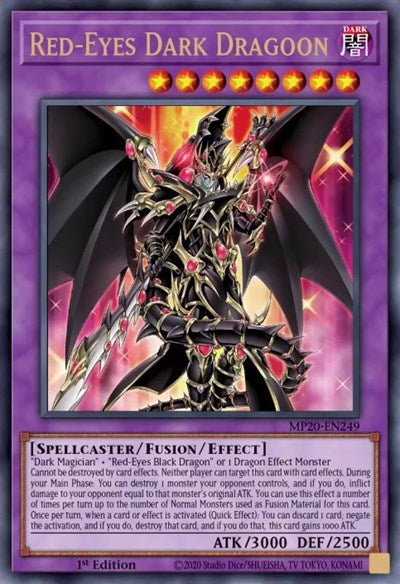 Red-Eyes Dark Dragoon [MP20-EN249] Ultra Rare | Exor Games Summserside