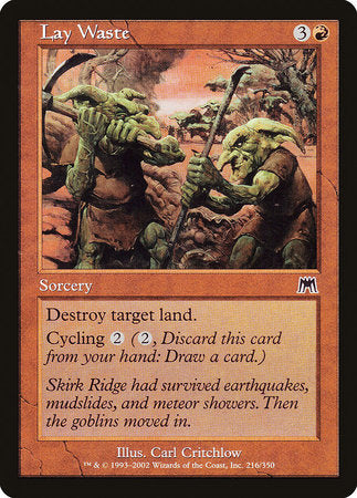 Lay Waste [Onslaught] | Exor Games Summserside