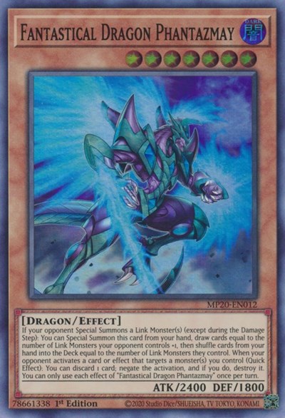Fantastical Dragon Phantazmay [MP20-EN012] Super Rare | Exor Games Summserside