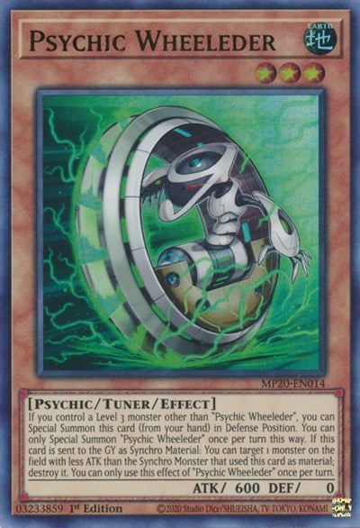 Psychic Wheeleder [MP20-EN014] Ultra Rare | Exor Games Summserside