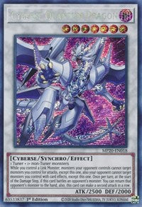 Cyberse Quantum Dragon [MP20-EN018] Prismatic Secret Rare | Exor Games Summserside