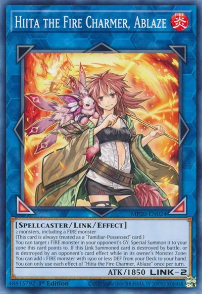 Hiita the Fire Charmer, Ablaze [MP20-EN024] Common | Exor Games Summserside