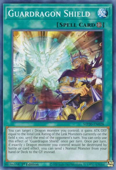 Guardragon Shield [MP20-EN028] Common | Exor Games Summserside