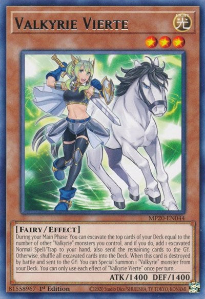 Valkyrie Vierte [MP20-EN044] Rare | Exor Games Summserside