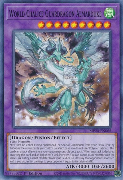 World Chalice Guardragon Almarduke [MP20-EN065] Common | Exor Games Summserside