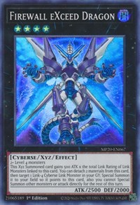 Firewall eXceed Dragon [MP20-EN067] Super Rare | Exor Games Summserside