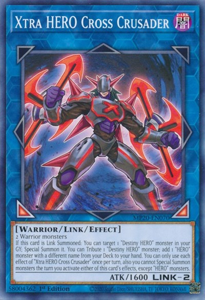 Xtra HERO Cross Crusader [MP20-EN070] Common | Exor Games Summserside