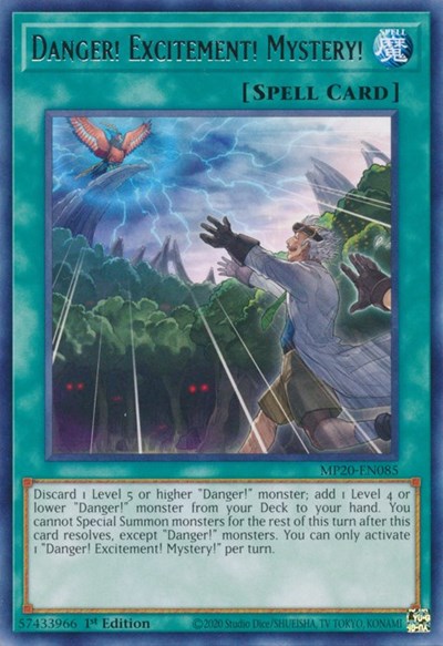 Danger! Excitement! Mystery! [MP20-EN085] Rare | Exor Games Summserside
