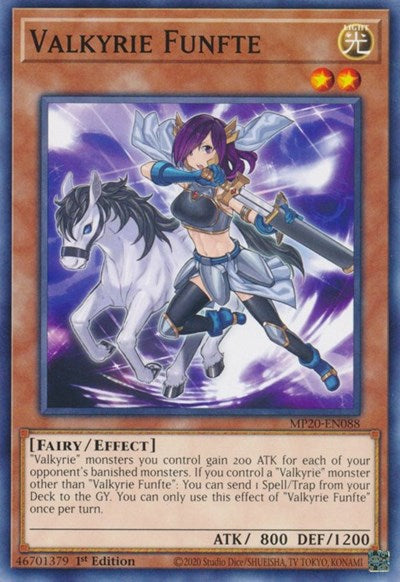 Valkyrie Funfte [MP20-EN088] Common | Exor Games Summserside