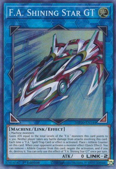 F.A. Shining Star GT [MP20-EN144] Super Rare | Exor Games Summserside