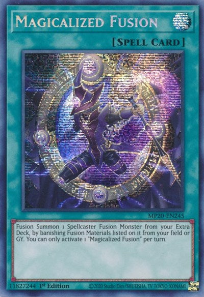 Magicalized Fusion [MP20-EN245] Prismatic Secret Rare | Exor Games Summserside