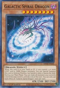 Galactic Spiral Dragon [MP20-EN160] Common | Exor Games Summserside