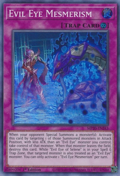 Evil Eye Mesmerism [MP20-EN243] Super Rare | Exor Games Summserside