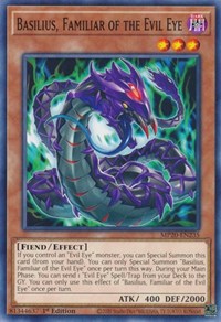 Basilius, Familiar of the Evil Eye [MP20-EN235] Common | Exor Games Summserside