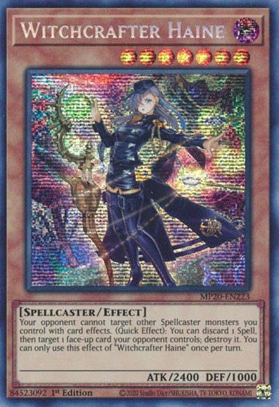 Witchcrafter Haine [MP20-EN223] Prismatic Secret Rare | Exor Games Summserside