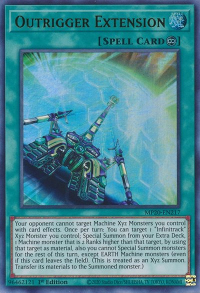 Outrigger Extension [MP20-EN217] Ultra Rare | Exor Games Summserside