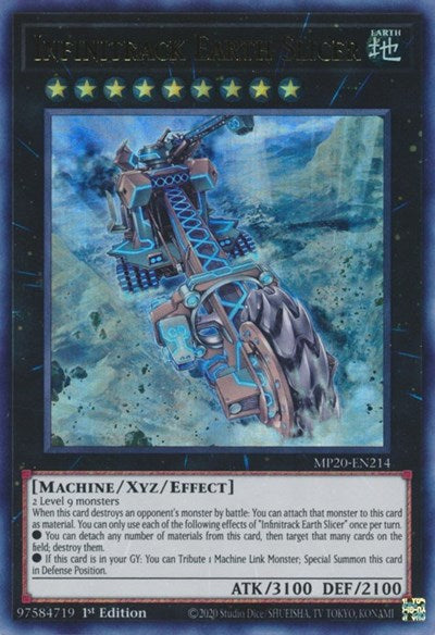 Infinitrack Earth Slicer [MP20-EN214] Ultra Rare | Exor Games Summserside
