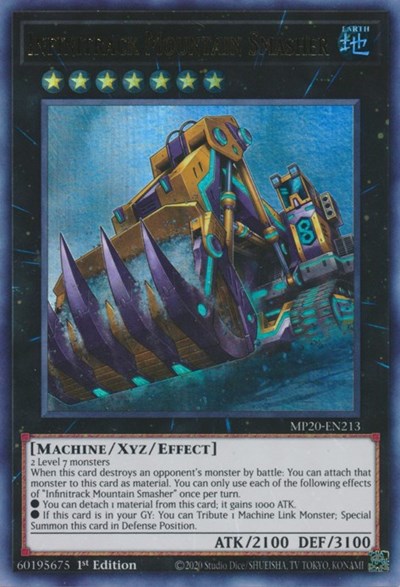 Infinitrack Mountain Smasher [MP20-EN213] Ultra Rare | Exor Games Summserside
