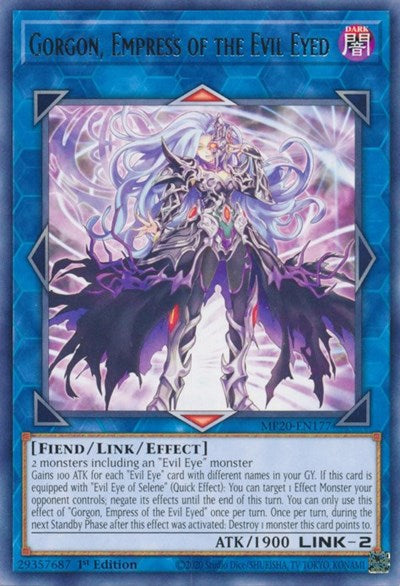 Gorgon, Empress of the Evil Eyed [MP20-EN177] Rare | Exor Games Summserside