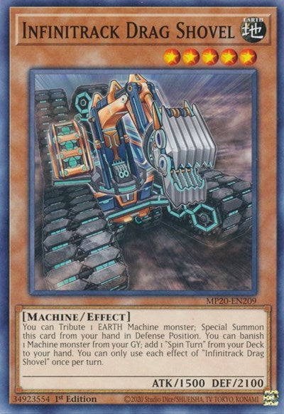 Infinitrack Drag Shovel [MP20-EN209] Common | Exor Games Summserside