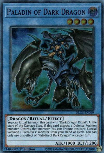 Paladin of Dark Dragon [DLCS-EN069] Ultra Rare | Exor Games Summserside