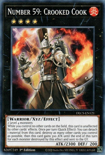 Number 59: Crooked Cook [DLCS-EN121] Common | Exor Games Summserside