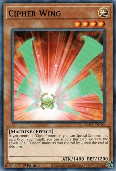 Cipher Wing [DLCS-EN124] Common | Exor Games Summserside