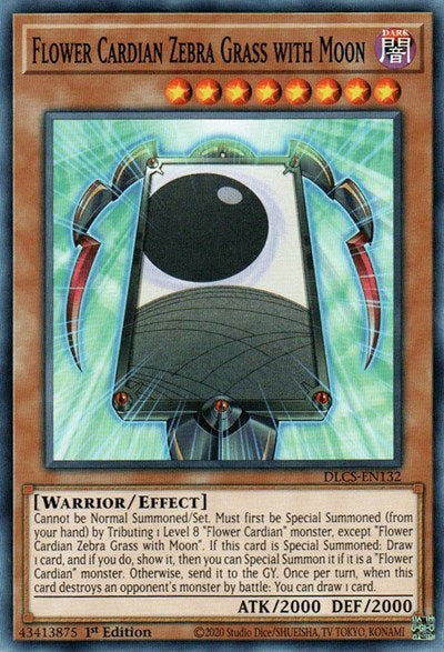 Flower Cardian Zebra Grass with Moon [DLCS-EN132] Common | Exor Games Summserside